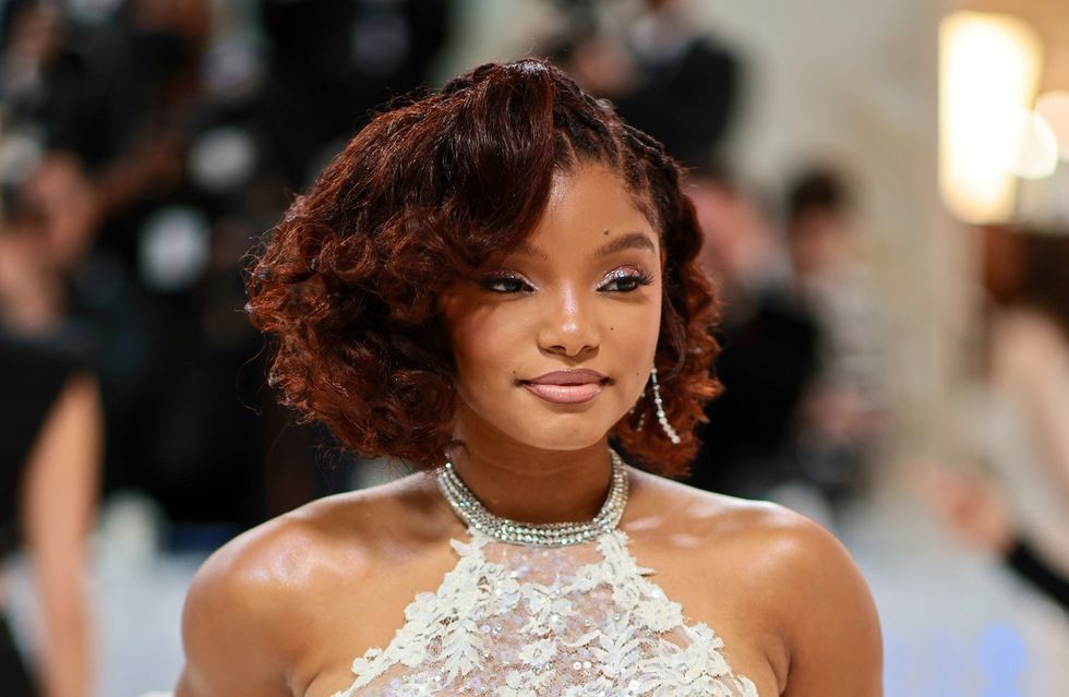 halle bailey at the met gala