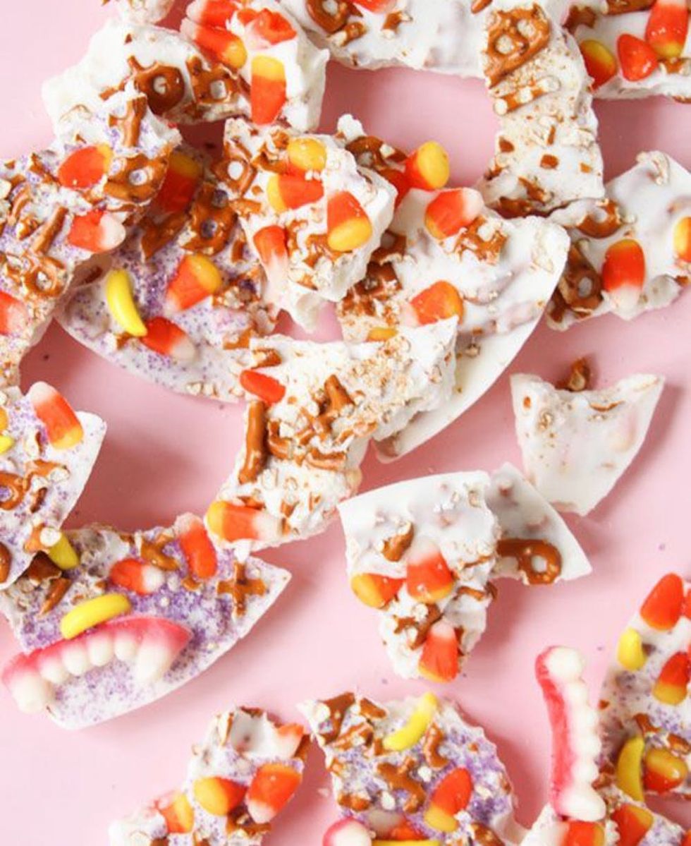 Halloween Candy Bark