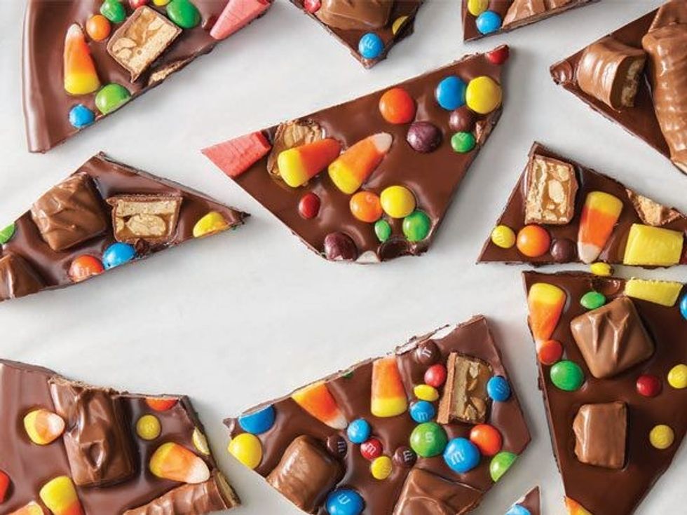 Halloween Candy Bark
