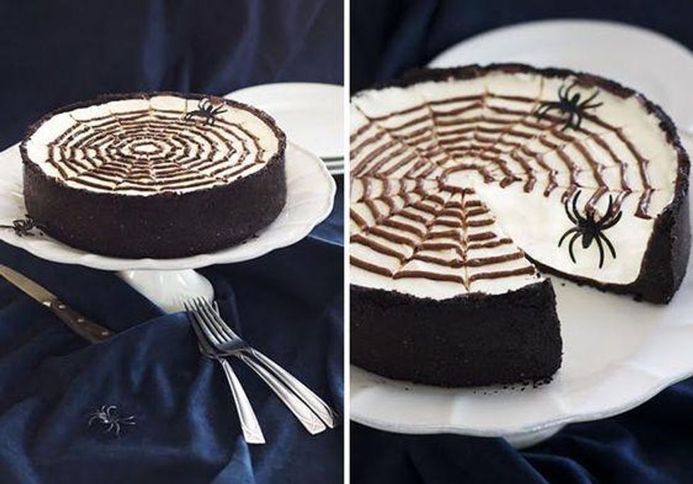 halloween cheesecake