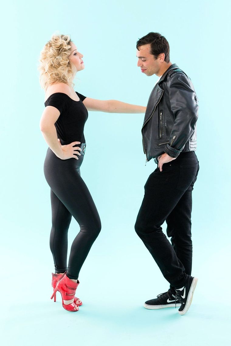 This Grease Group Halloween Costume Is Electrifying - Brit + Co