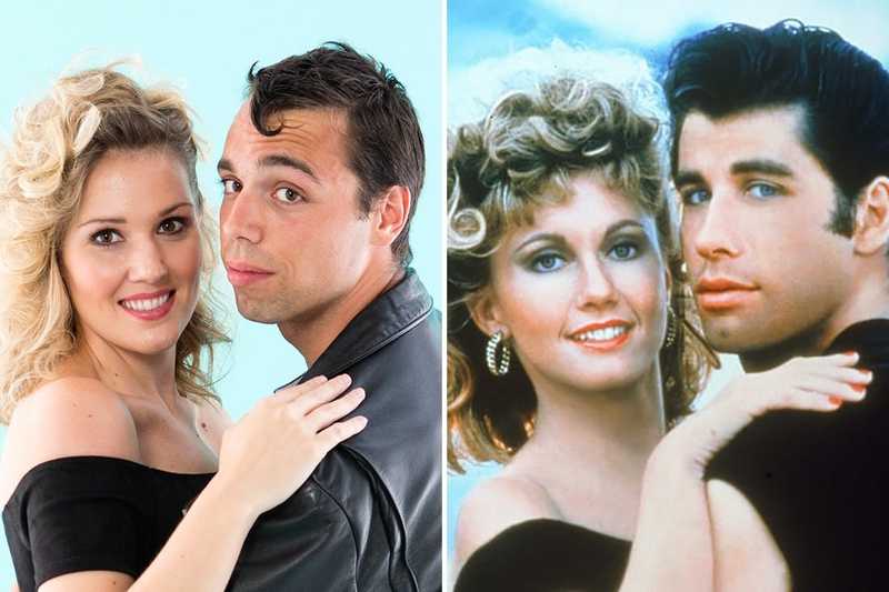 This Grease Group Halloween Costume Is Electrifying - Brit + Co This Grease Group Halloween Costume Is Electrifying - Brit + Co