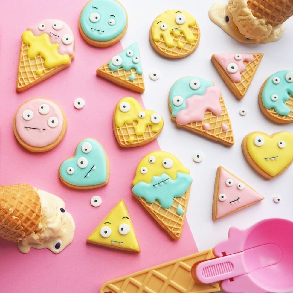 Halloween Monster Cookies