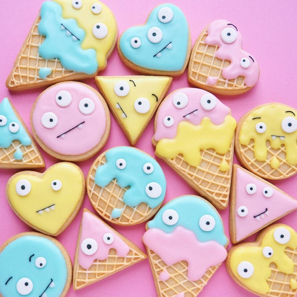 Halloween Monster Cookies