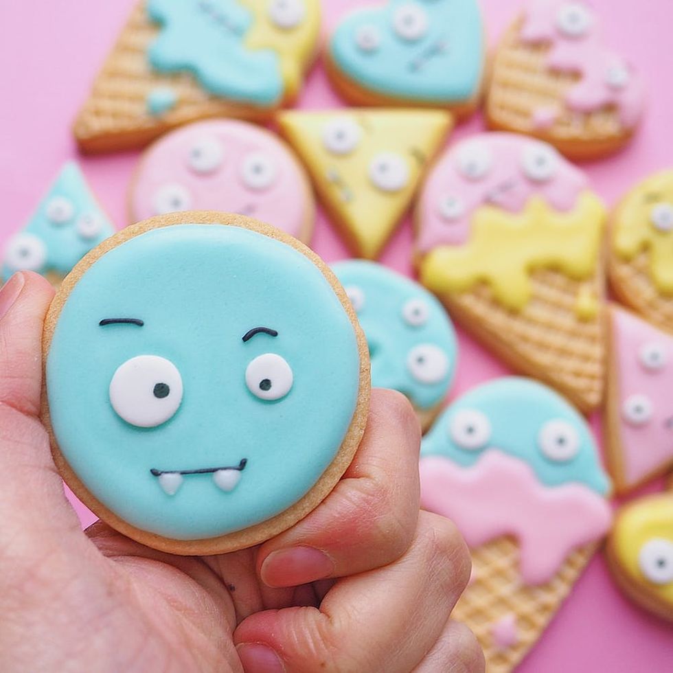 Halloween Monster Cookies