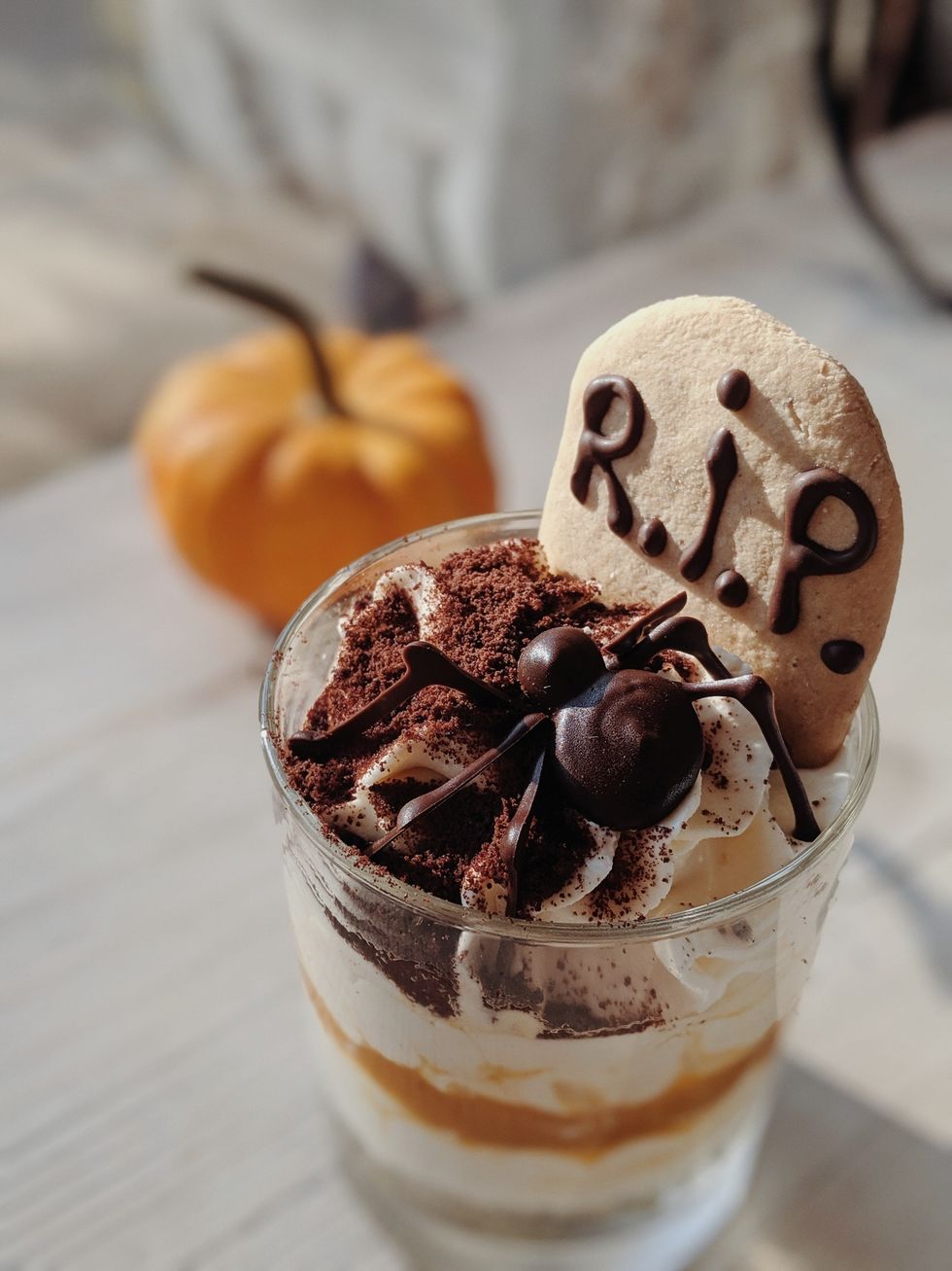 Halloween themed ice cream