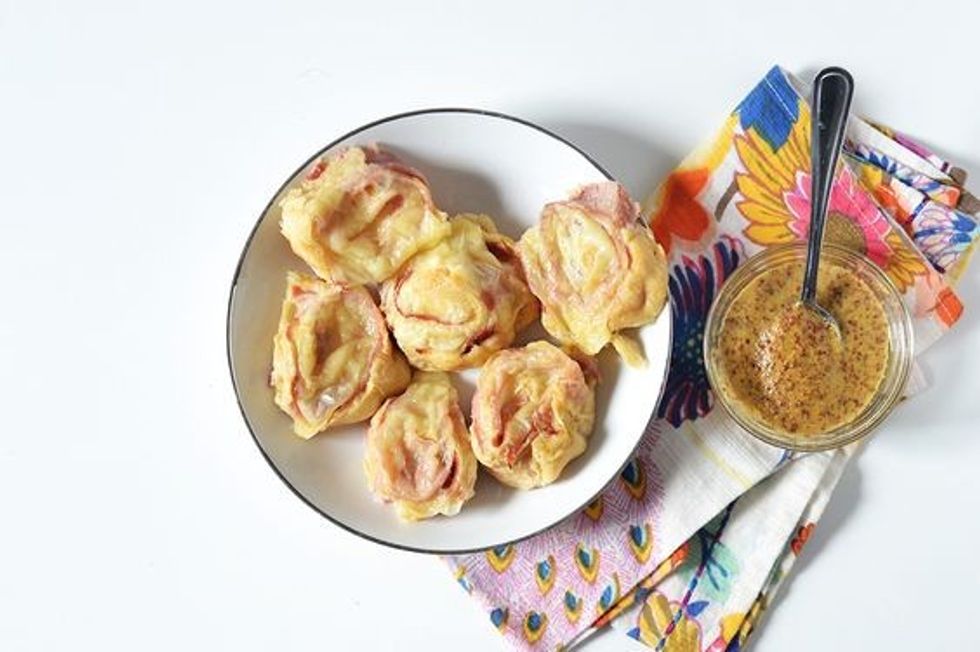 ham and cheese roll ups