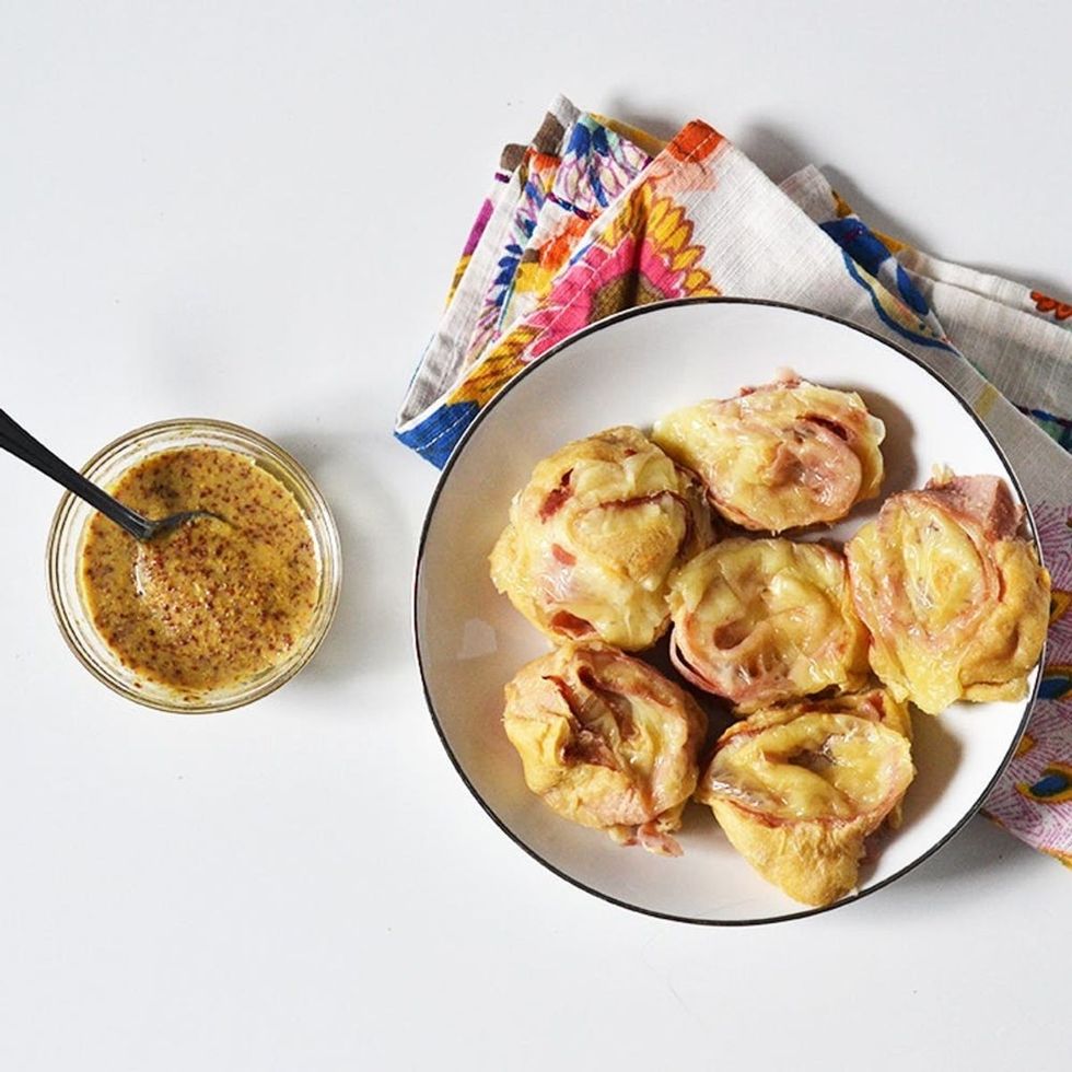 Ham & Cheese Rolled-Up Sandwich Bites