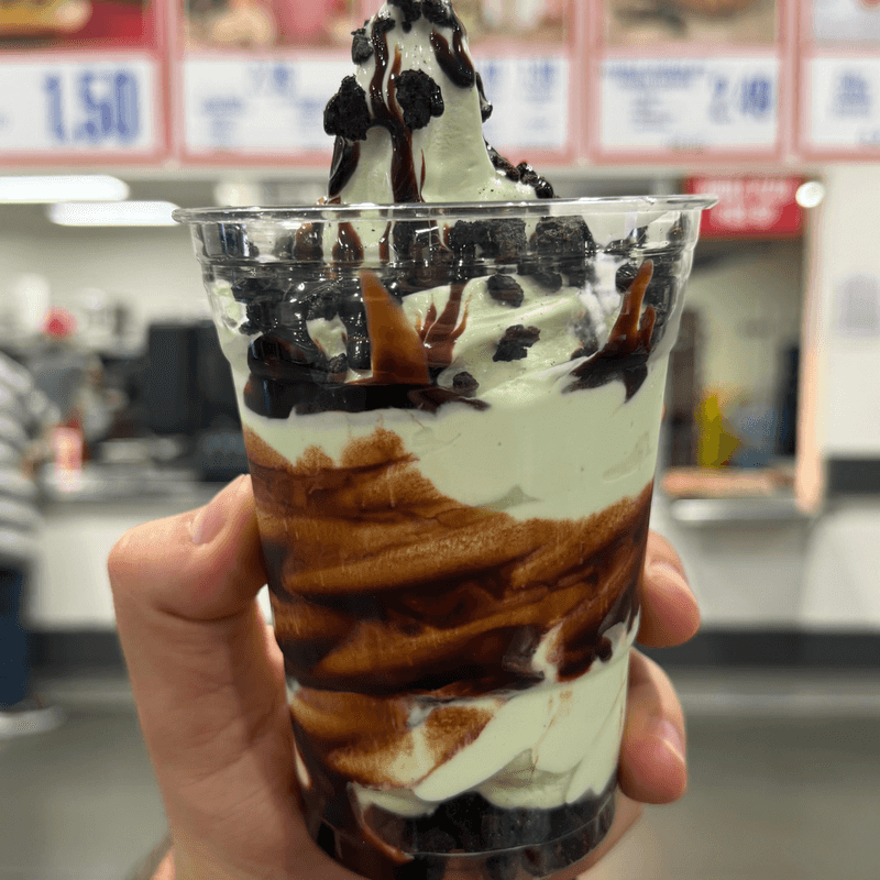 Don't Miss It: Costco's New Double Chocolate Mint Sundae - Brit + Co