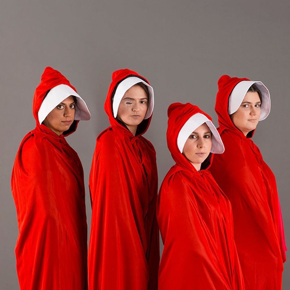 Handmaids Tale work-appropriate Halloween costume