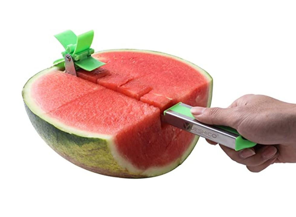Handy watermelon slicer to use at your next summer party