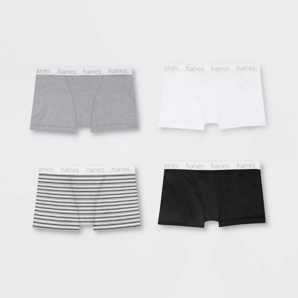 Hanes Boyfriend Cotton Stretch Boxer Briefs