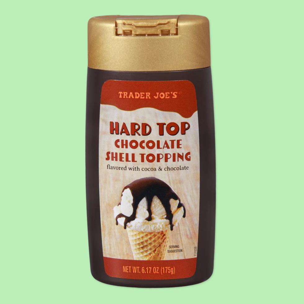 Hard Top Chocolate Shell Topping