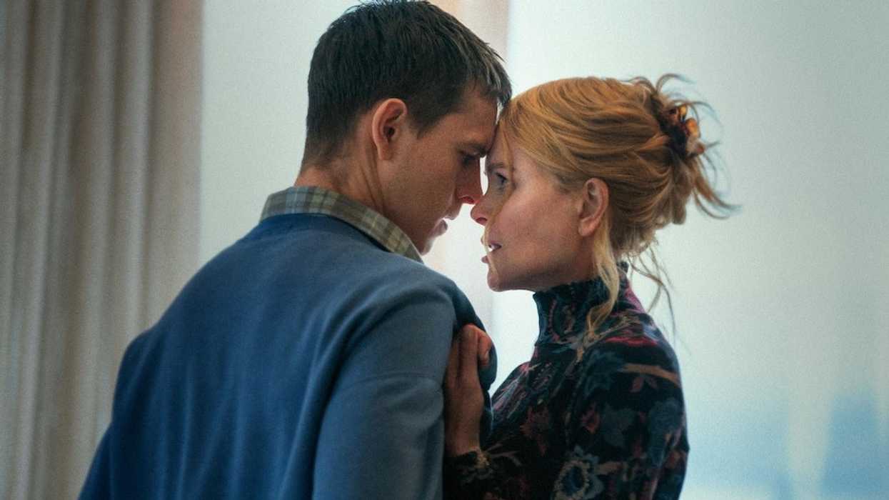 Harris Dickinson and Nicole Kidman in Babygirl