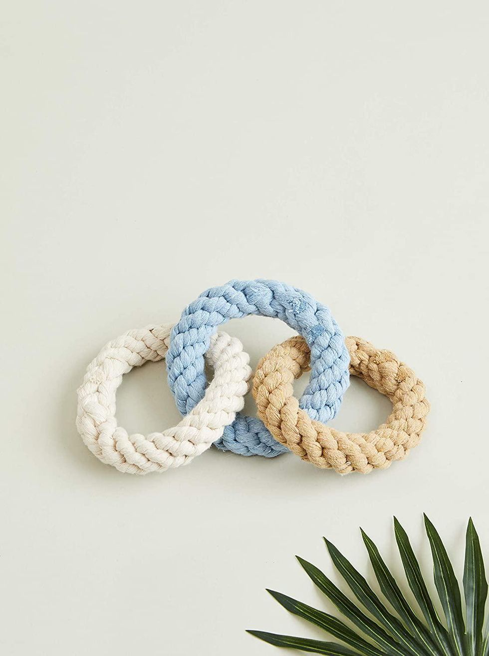 Harry Barker Tri Ring Rope Toy