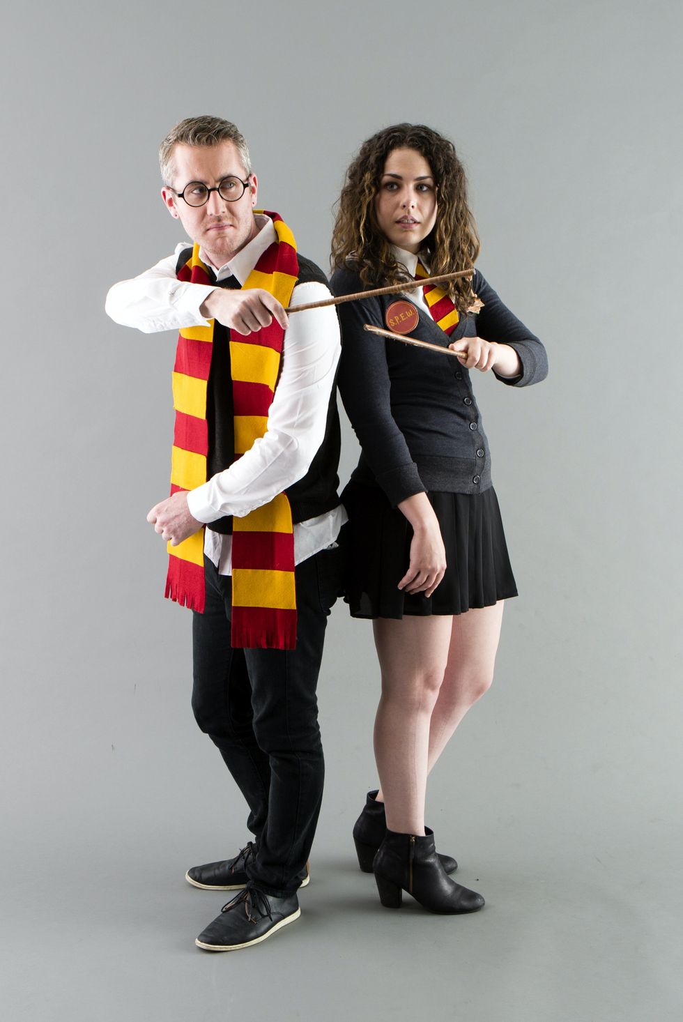 Harry Potter and Hermione Couples Halloween Costume