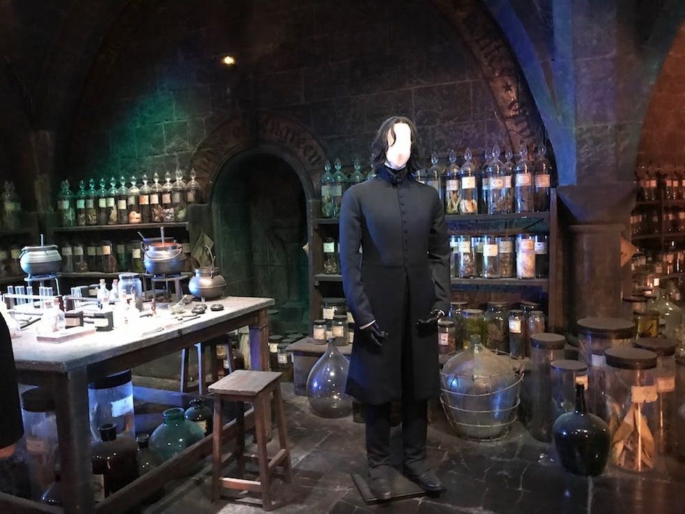 harry potter snape's classroom