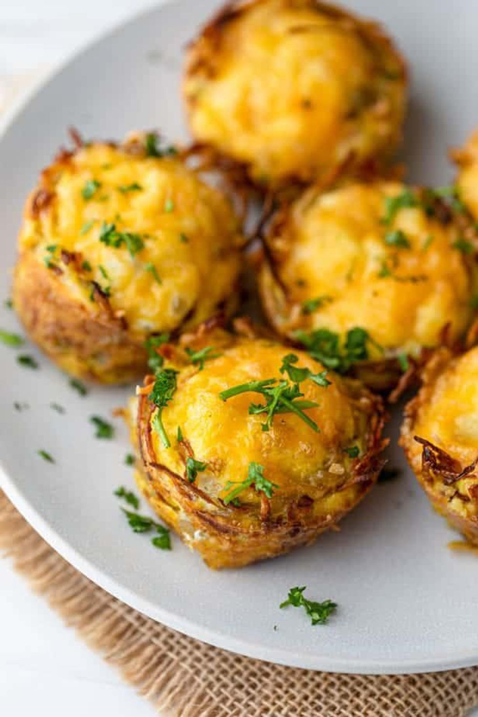 Hash Brown Egg Nests Easter Brunch Ideas