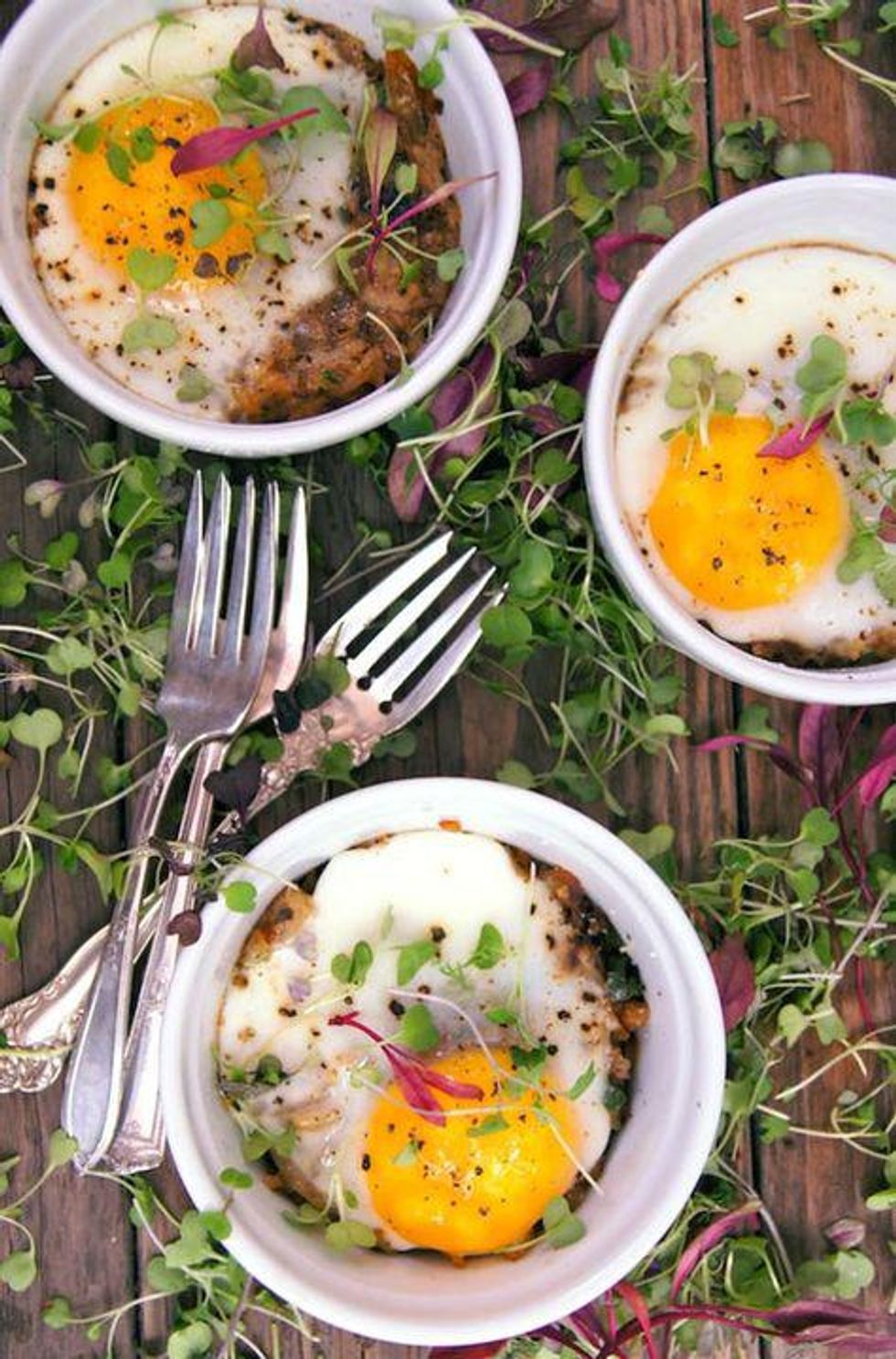 hash browns, eggs, bacon