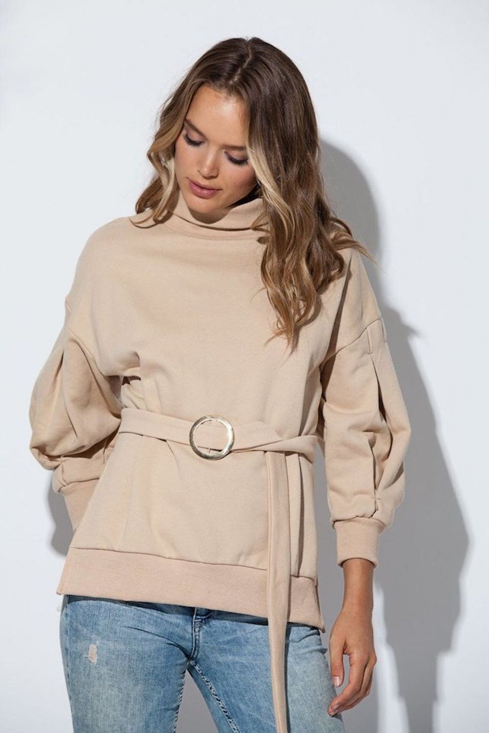 Haute Rogue Cass Beige Pullover