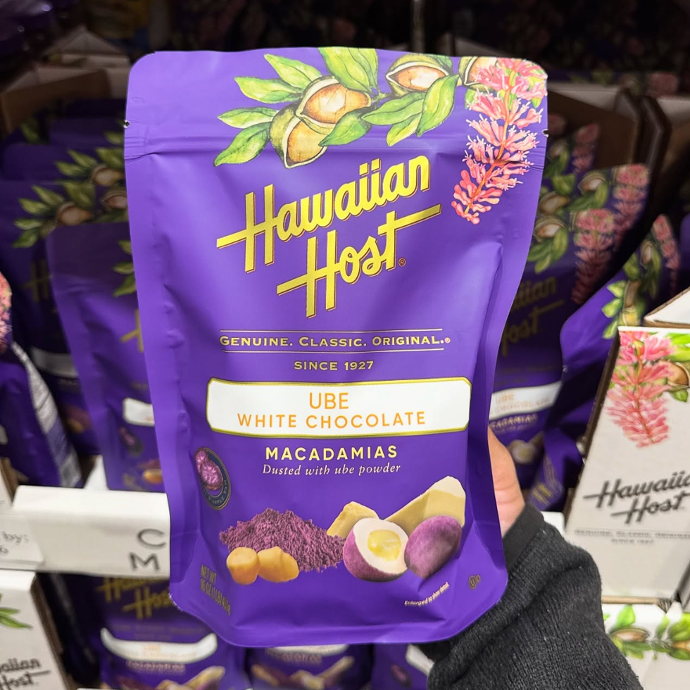 Hawaiian Host Ube Macadamia Nuts
