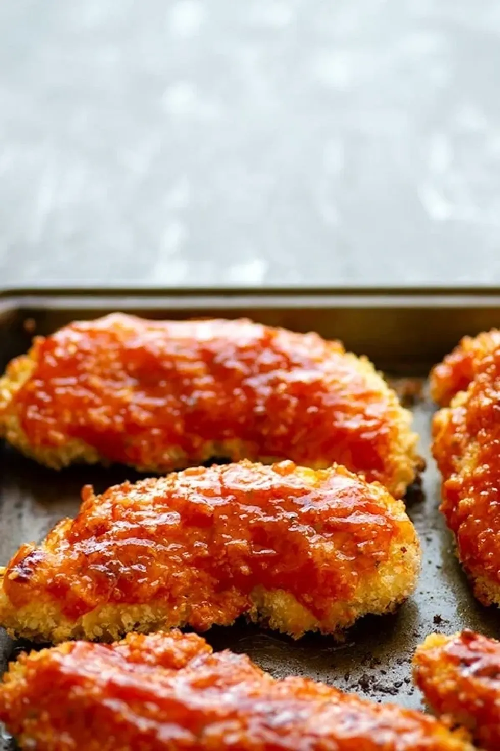 Hawaiian Oven Baked BBQ Chicken Tenders