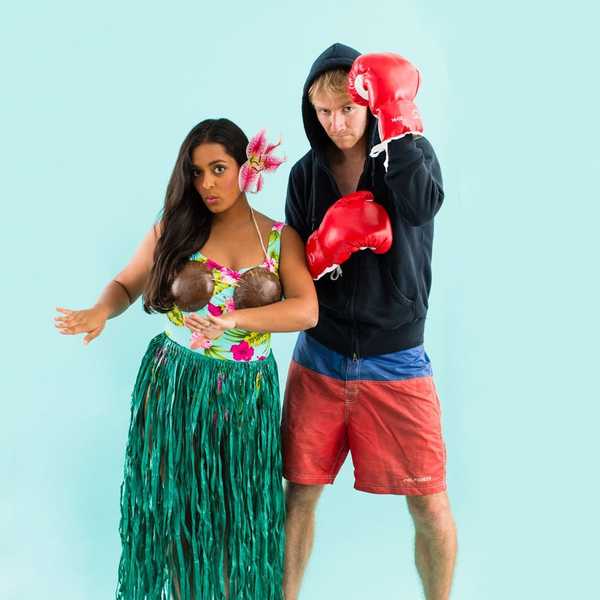 Hawaiian Punch Couples Costume