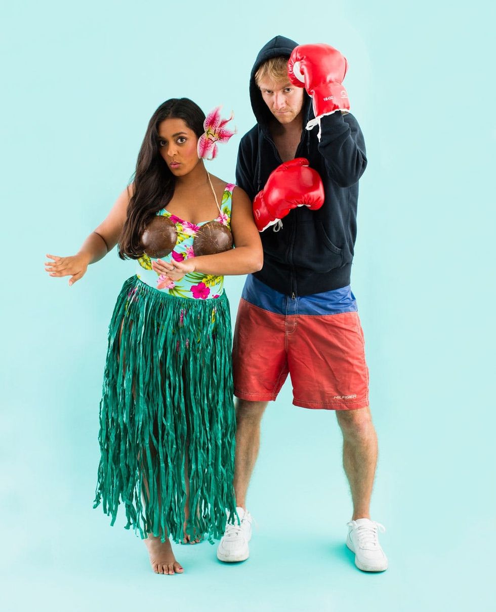 Hawaiian Punch Couples Costume
