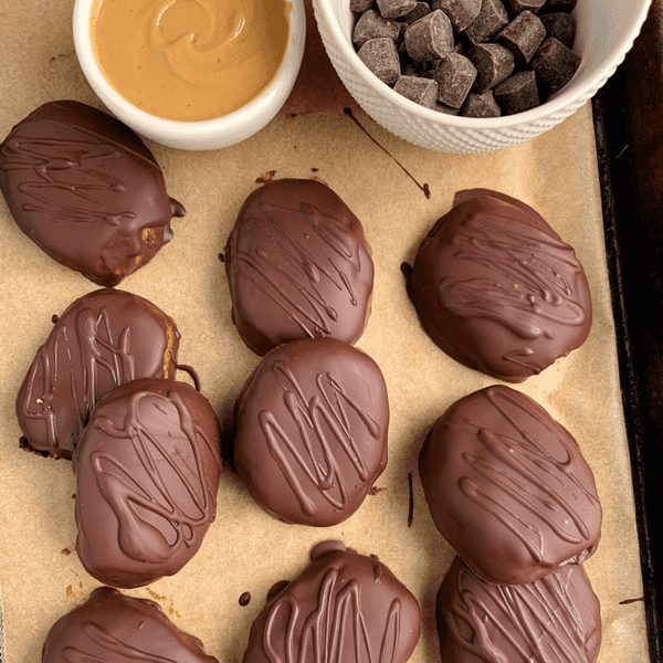 Healthier Copycat Reese's Eggs