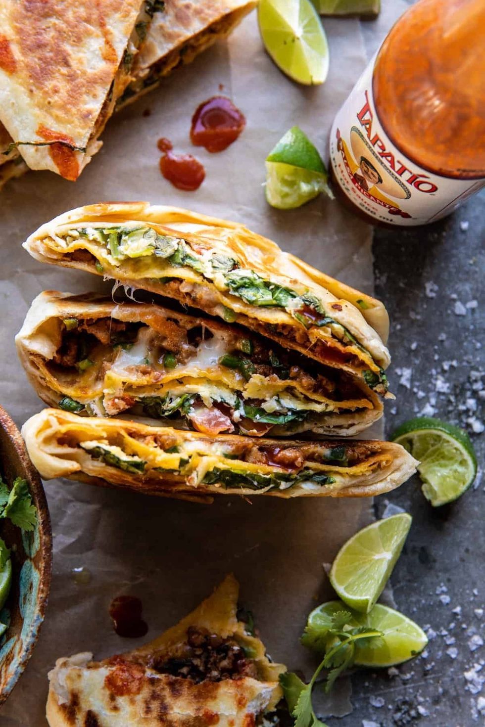 Healthier Taco Bell Crunchwrap Supreme copycat recipe