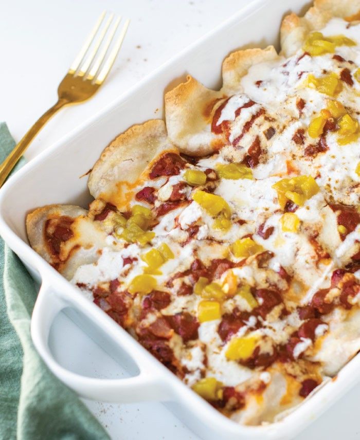 Healthy Chicken Enchiladas