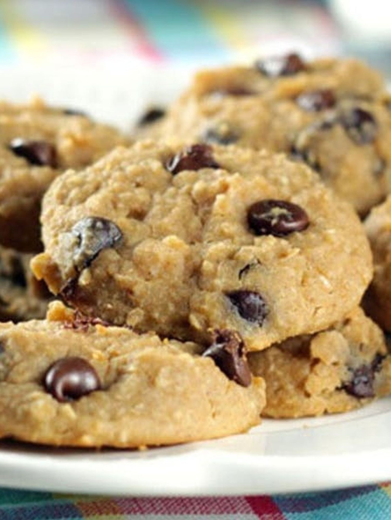 Healthy Chickpea Chocolate Chip Cookies