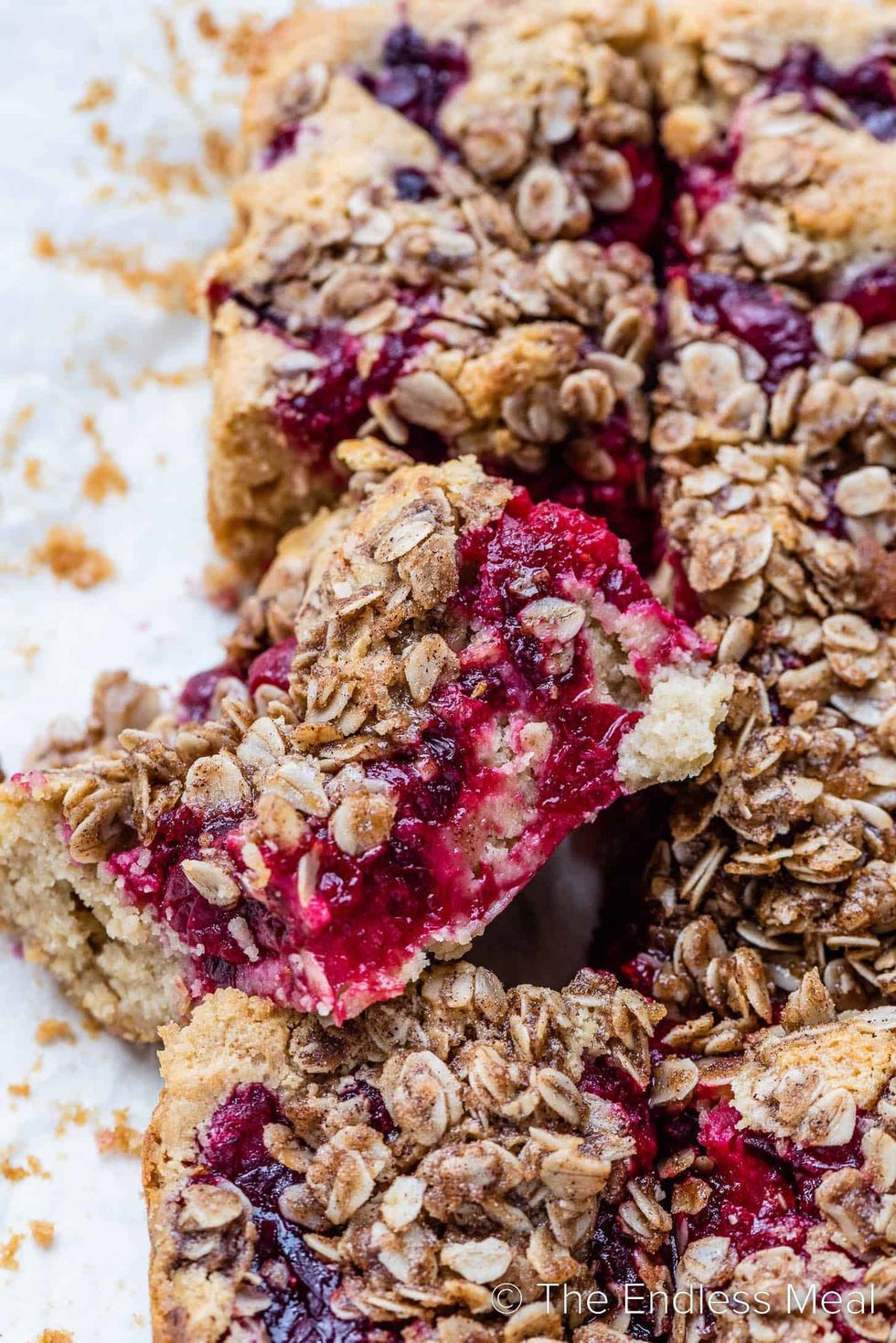 Healthy Cranberry Coffee Cake