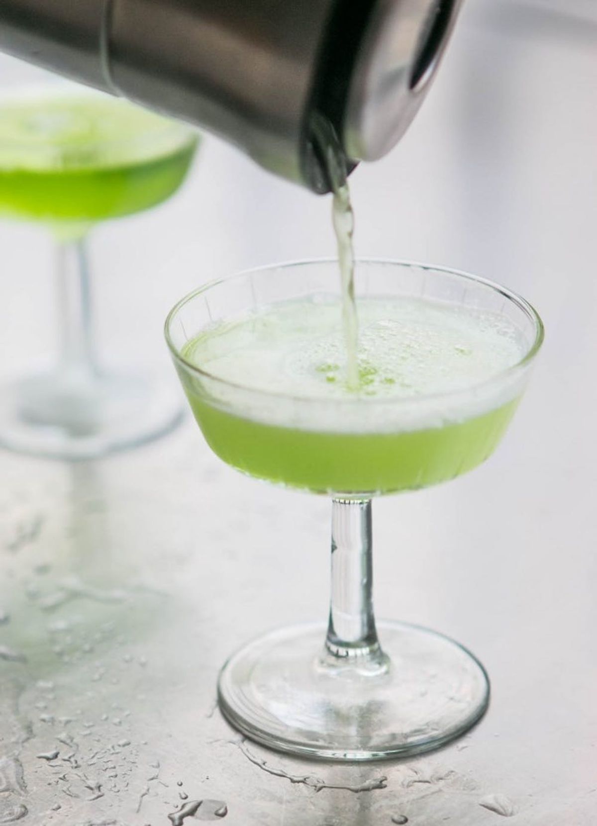 healthy green cocktails