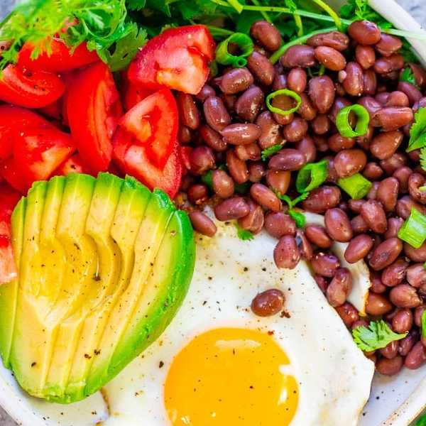 Healthy Mexican Breakfast Bowl