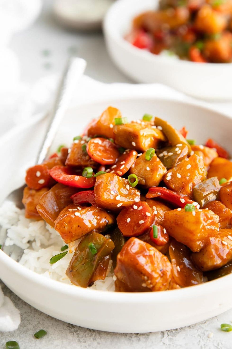 Healthy Sweet and Sour Chicken