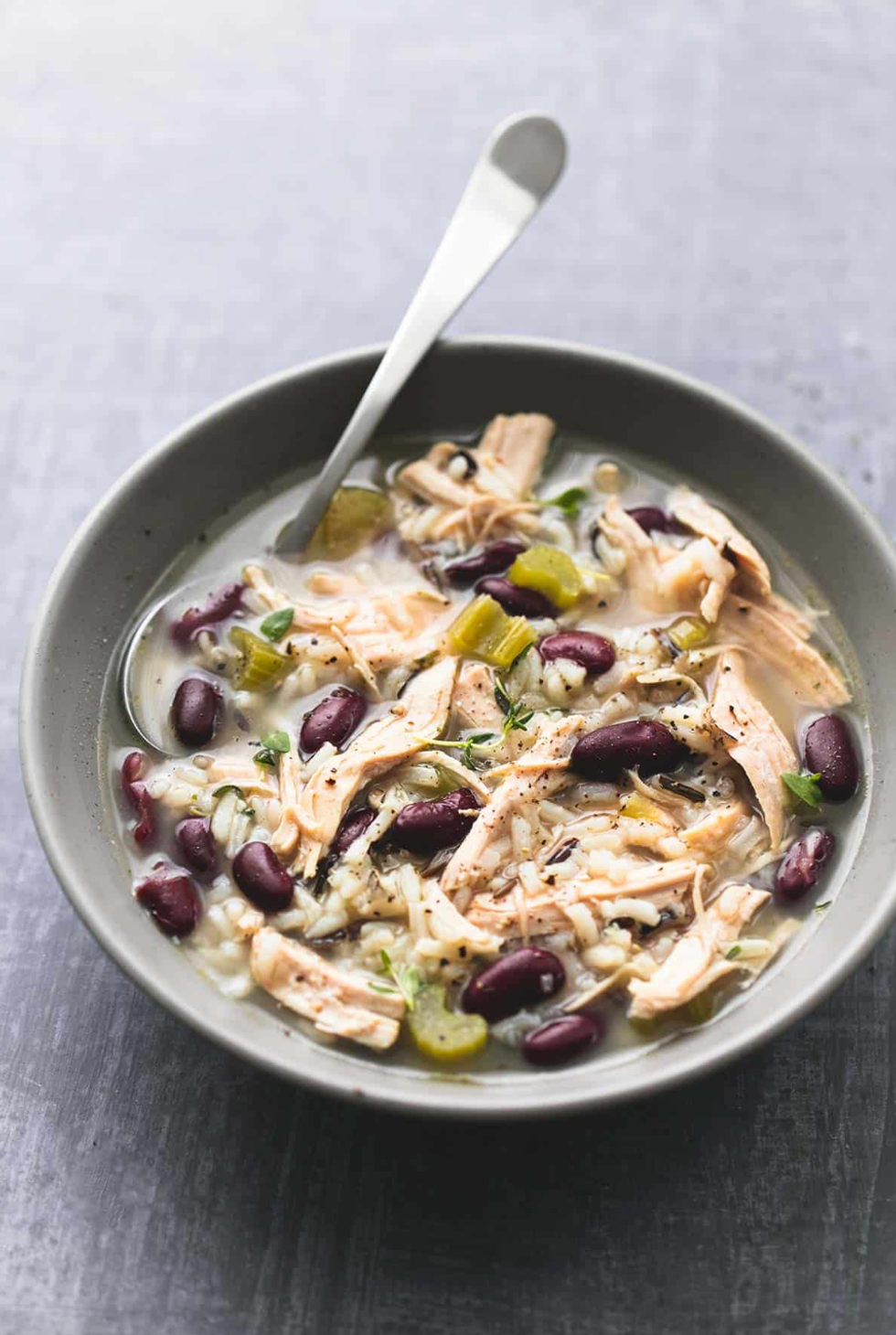 Healthy Turkey Wild Rice Soup