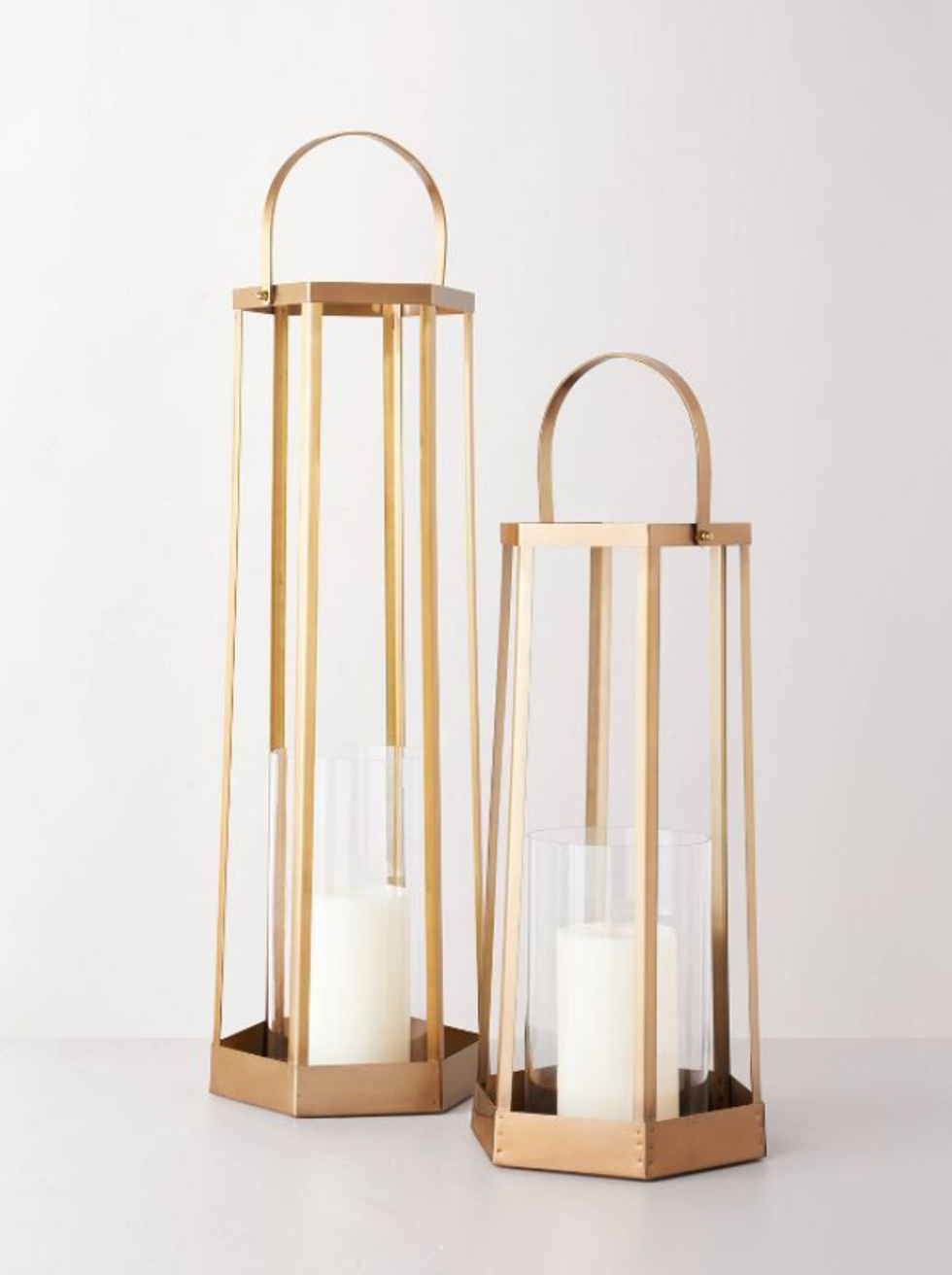 Hearth & Hand Rustic Hexagon Lantern