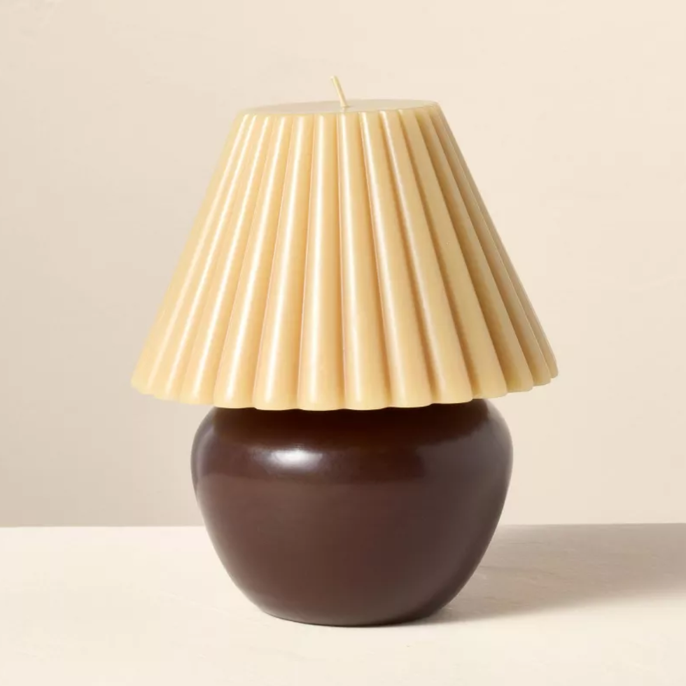 Hearth & Hand With Magnolia Lamp Figural Sculpted Candle