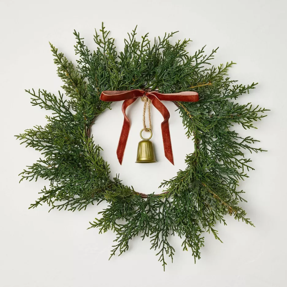 Hearth & Hand With Magnolia Mini Cypress Wreath