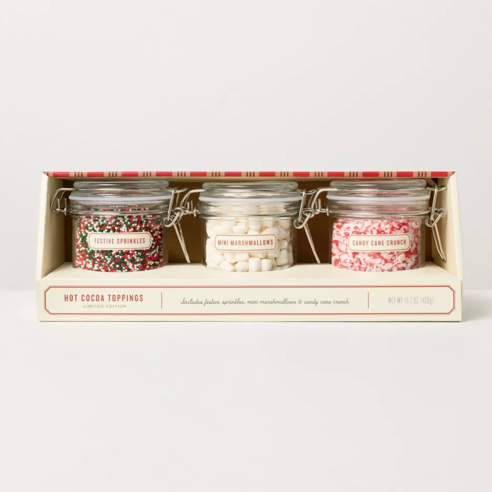 Hearth & Hand With Magnolia Table Christmas Cocoa Bar Jars