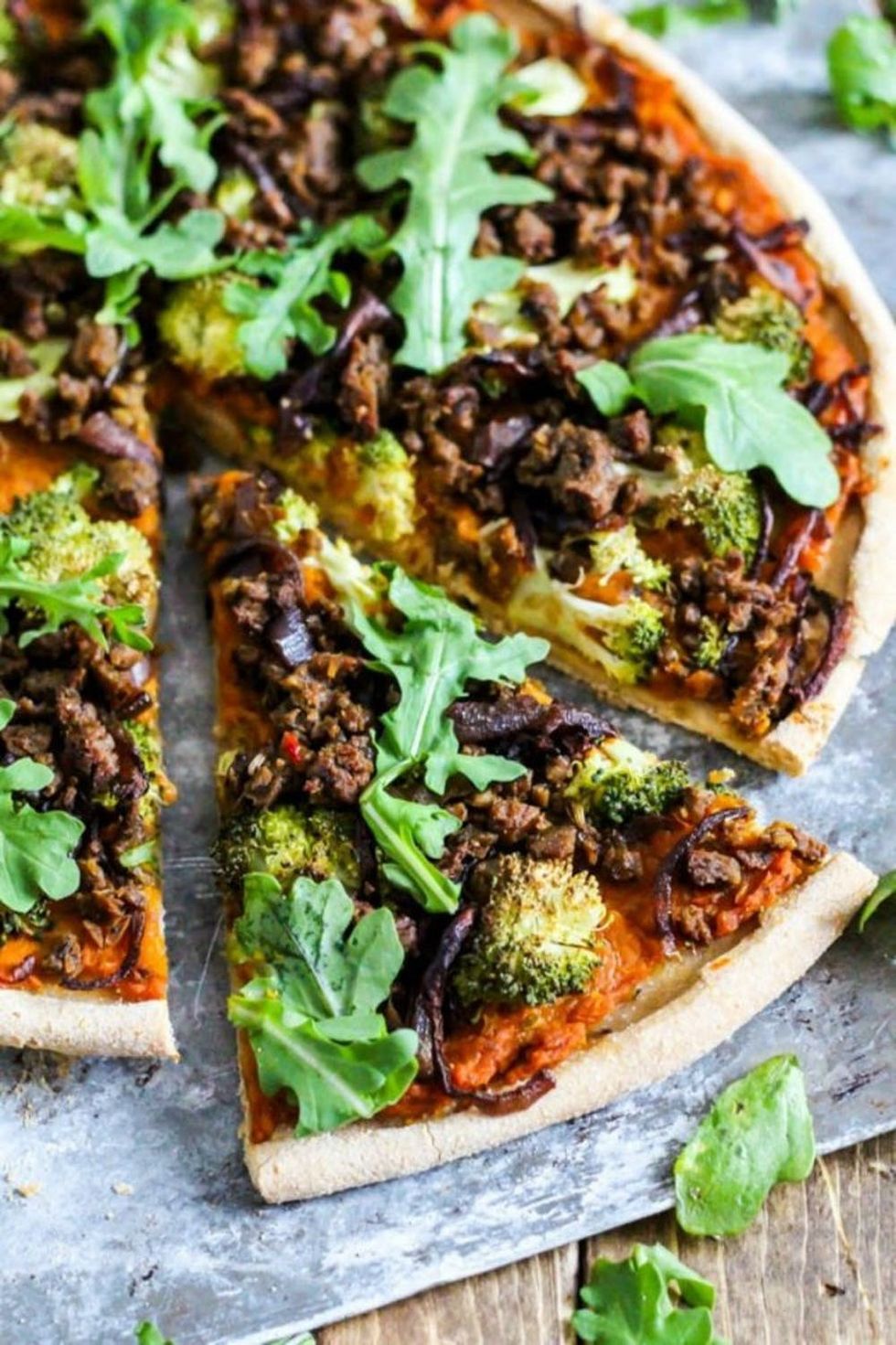 Hearty Vegan Butternut Squash Pizza