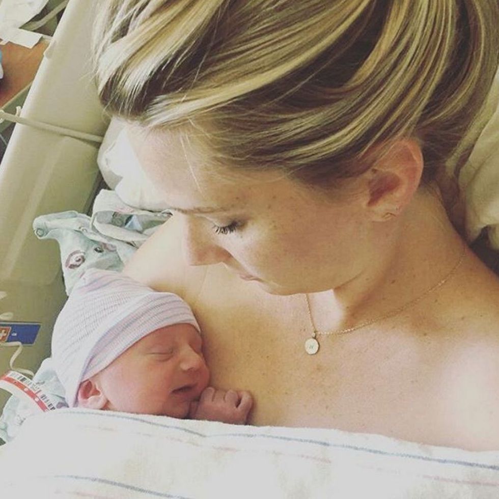 heather morris baby name