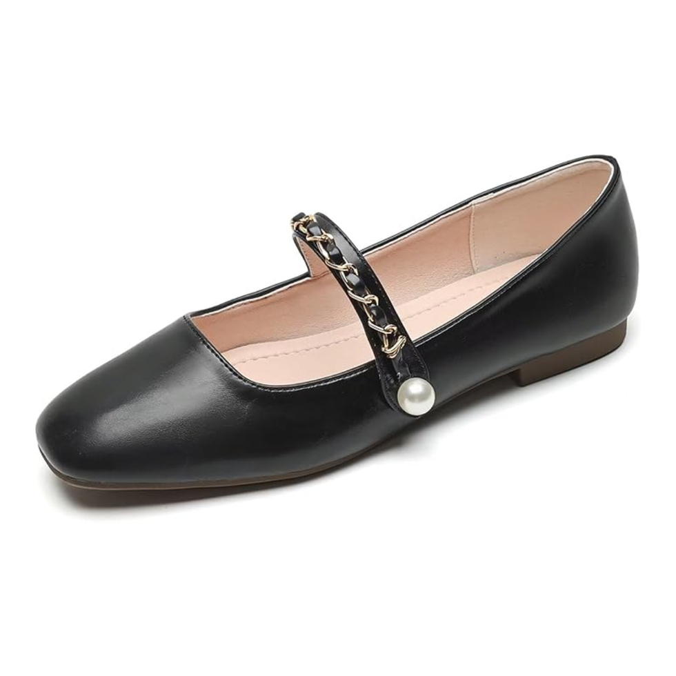 Hee Grand Leather Mary Janes