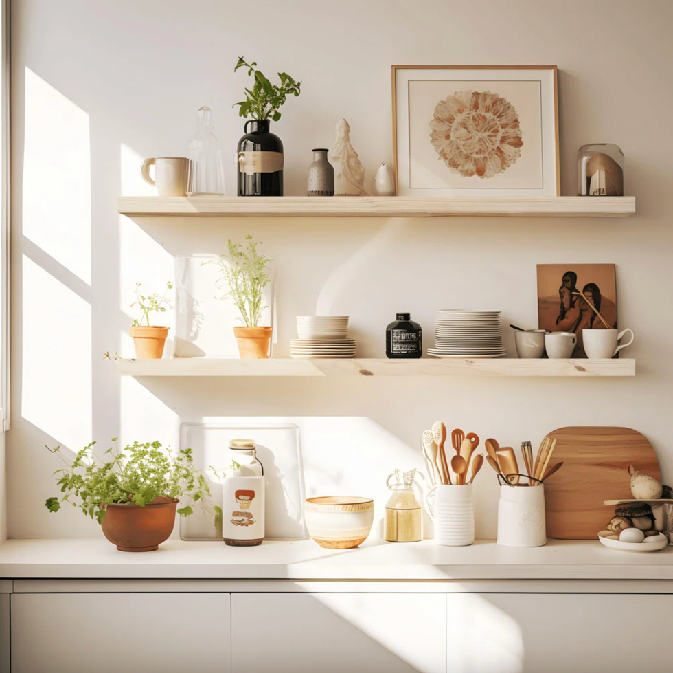 Heidegret Floating Shelves, Set of 2