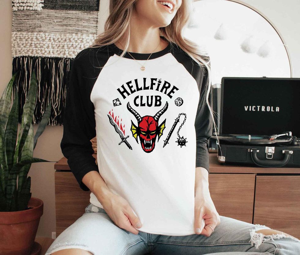 Hellfire Club Baseball Tee
