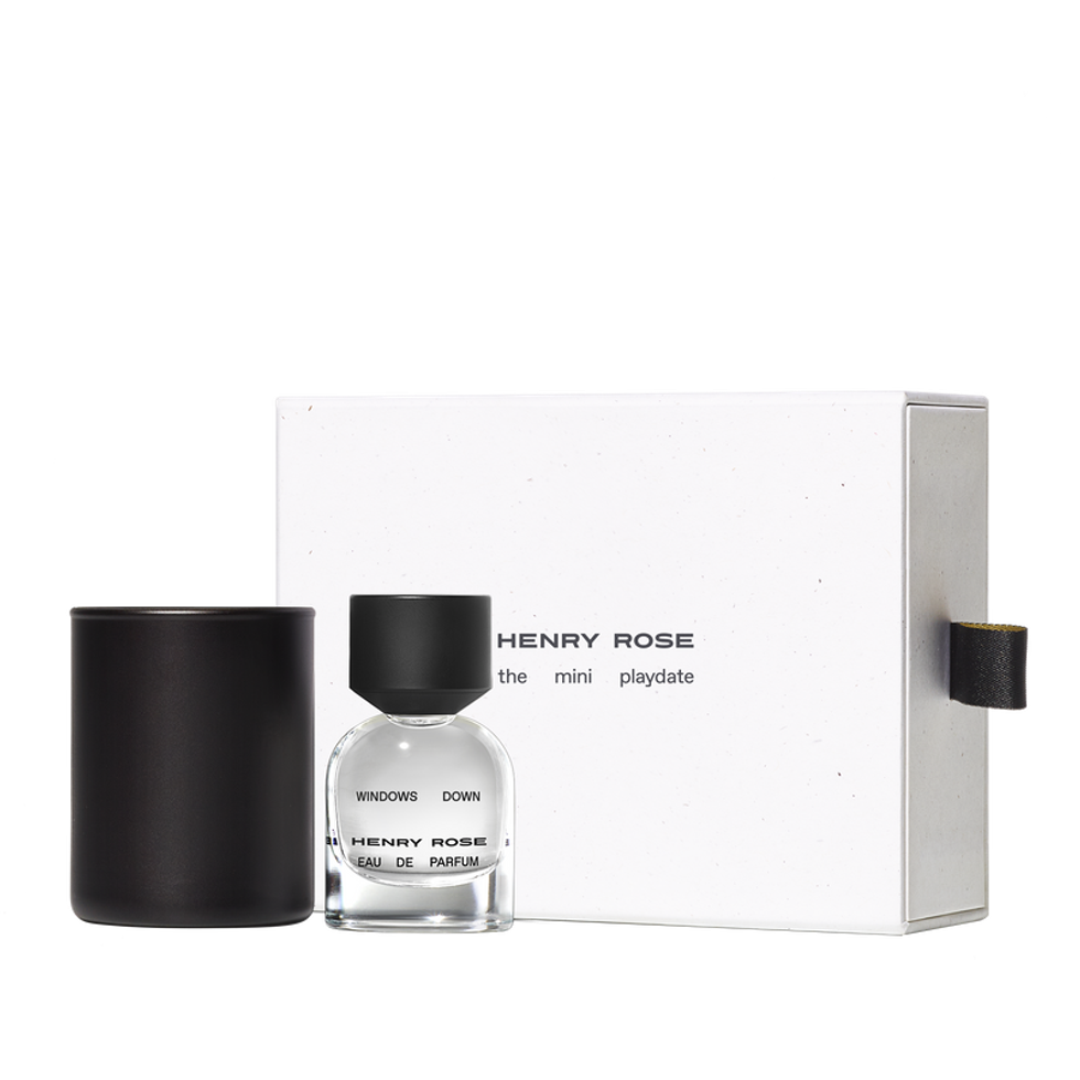 Henry Rose Mini Playdate with Windows Down Fragrance + Torn Candle