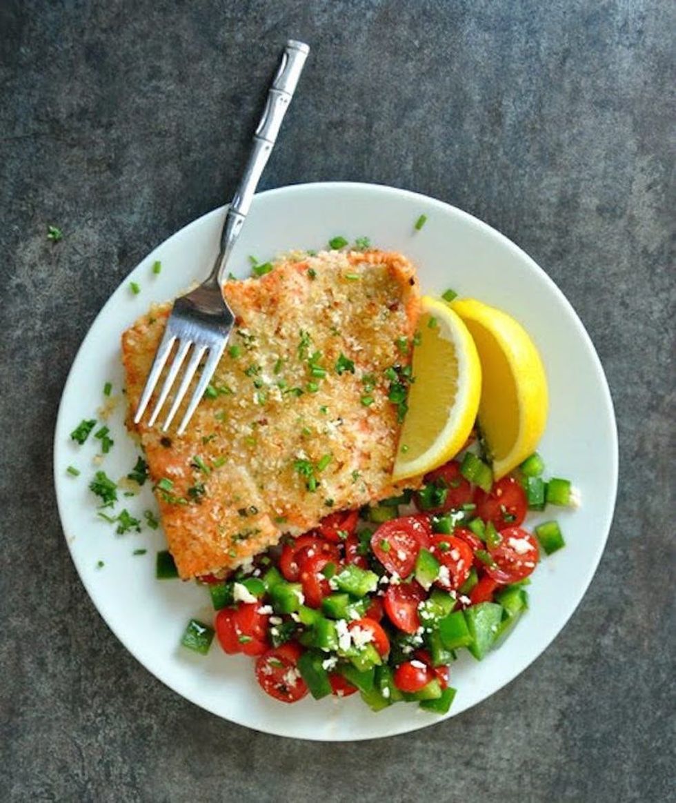Herb-Crusted Salmon