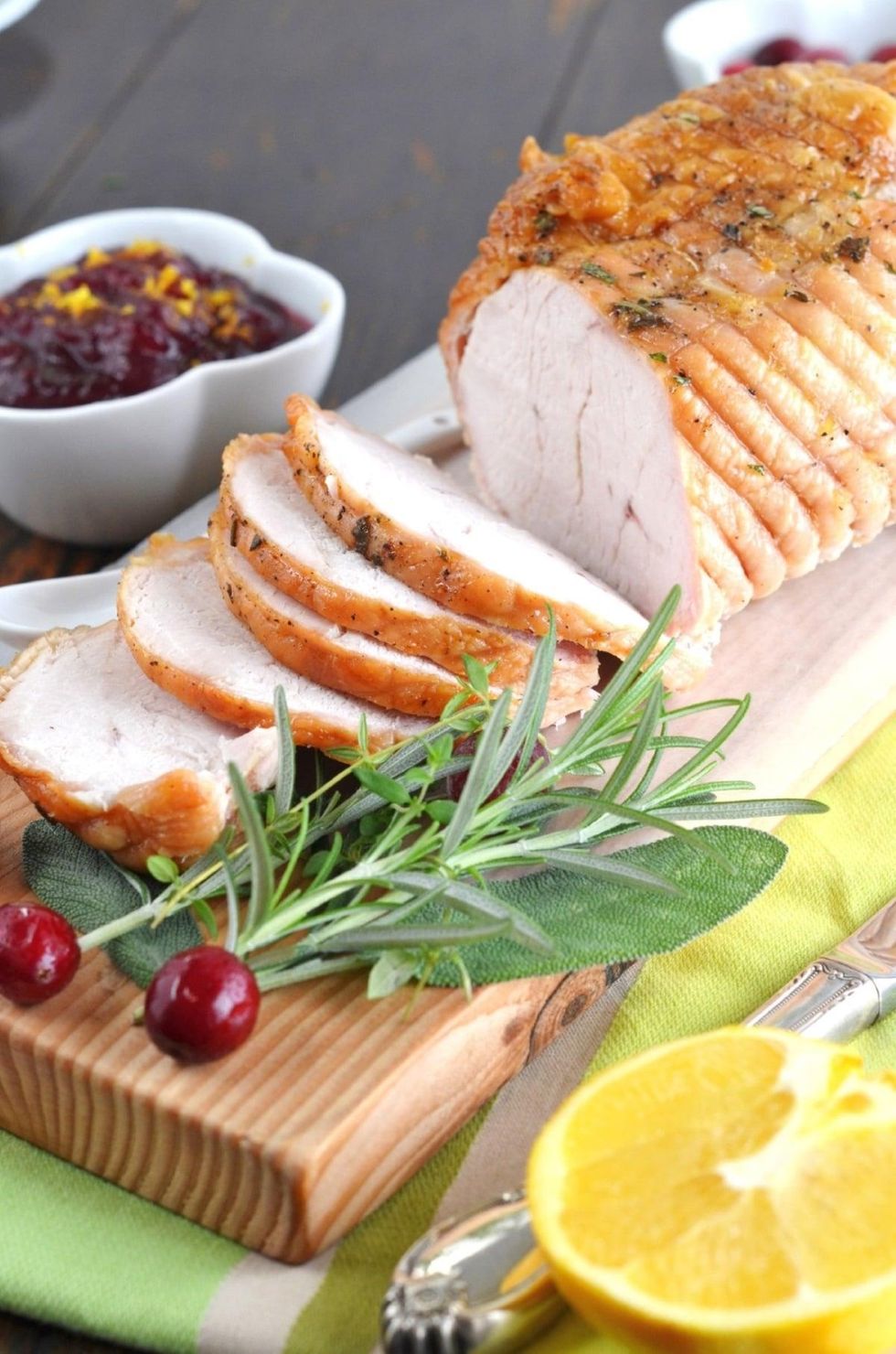 Herb Roasted Boneless Turkey Breast