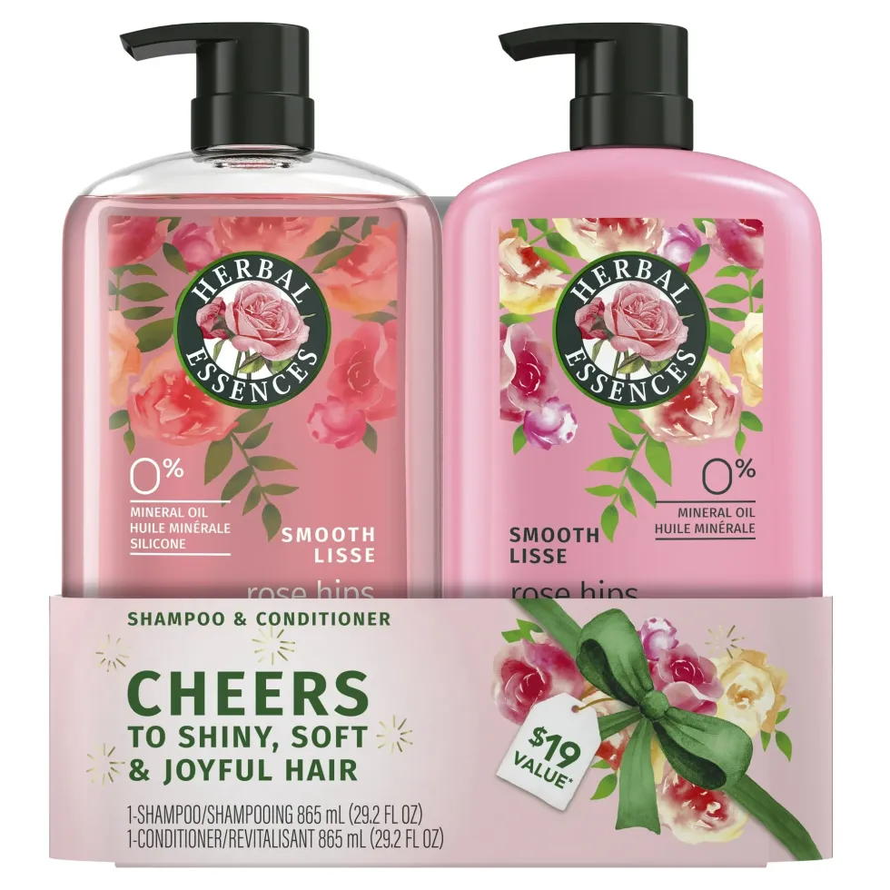 Herbal Essences Rose Hips Smooth Shampoo and Conditioner
